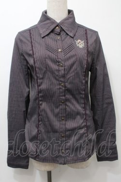 画像1: Rozen Kavalier / 刺繍シャツ  ワイン S-25-10-10-031-OO-BL-AS-ZS