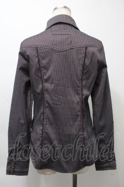 画像2: Rozen Kavalier / 刺繍シャツ  ワイン S-25-10-10-031-OO-BL-AS-ZS