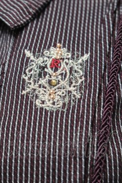 画像3: Rozen Kavalier / 刺繍シャツ  ワイン S-25-10-10-031-OO-BL-AS-ZS