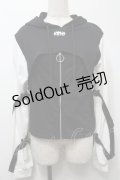 KRY CLOTHING / 「PAI」 セットアップ  黒ｘ白 S-25-10-10-033-EL-TO-HR-ZS