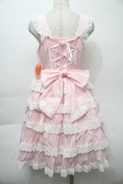 画像2: BABY,THE STARS SHINE BRIGHT / Romantic Dream Roseジャンパースカート  ピンク S-25-10-10-042-BA-OP-HR-ZS