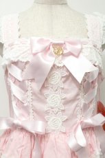 画像3: BABY,THE STARS SHINE BRIGHT / Romantic Dream Roseジャンパースカート  ピンク S-25-10-10-042-BA-OP-HR-ZS (3)