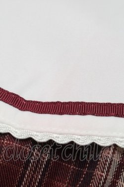 画像4: Amavel / Classical Confection チェックセーラーワンピース  ワイン S-25-10-10-046-CA-OP-AS-ZS