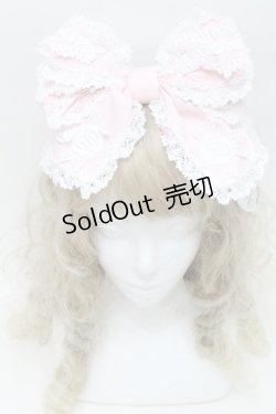 画像2: BABY,THE STARS SHINE BRIGHT / Romantic Dream Roseカチューシャ  ピンク S-25-10-10-006-BA-AC-HR-ZS