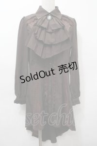 Ozz oneste / シャツワンピース  ブラウン S-25-10-10-049-OO-JA-AS-ZS