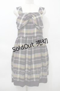 Lois CRAYON / チェックワンピース  紫 S-25-10-10-050-LO-OP-AS-ZT100
