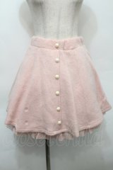 LIZ LISA / フリーススカート  ピンク S-25-10-10-055-LO-SK-AS-ZS