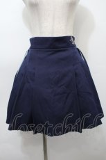 画像1: 【SALE】Secret Honey / サイドテープスカート  紺 S-25-10-10-057-CA-SK-AS-ZT517 (1)
