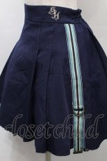 画像3: 【SALE】Secret Honey / サイドテープスカート  紺 S-25-10-10-057-CA-SK-AS-ZT517 (3)