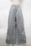 NieR Clothing / ワイドパンツ  サックス S-25-10-10-058-PU-PA-AS-ZS