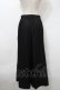 画像2: NieR Clothing / ZIPワイドパンツ  黒 S-25-10-10-059-PU-PA-AS-ZS (2)