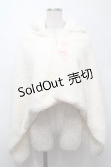DEVILISH / うさ耳ファーポンチョ  オフ S-25-10-10-012-GO-TO-HR-ZS
