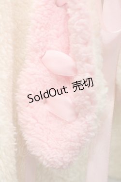 画像3: DEVILISH / うさ耳ファーポンチョ  オフ S-25-10-10-012-GO-TO-HR-ZS