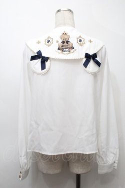 画像2: Amavel / Secret Royal Bearブラウス  白 S-25-10-10-014-CA-BL-AS-ZS