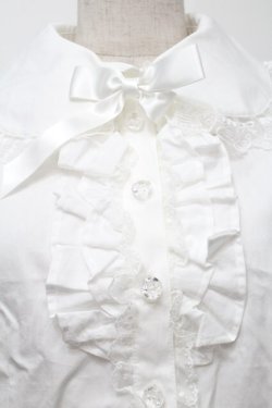 画像3: Angelic Pretty / Whip フリルブラウス  白 S-25-10-10-017-AP-BL-AS-ZS
