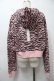 画像2: KRY CLOTHING / 「GAL」ショート丈パーカー  ピンクｘ黒 S-25-10-10-026-EL-TO-HR-ZS (2)
