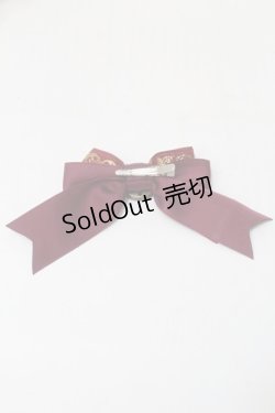 画像3: Innocent World / ゴールドリボンクリップ  エンジ S-25-10-11-004-IW-AC-HR-ZS