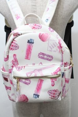 画像1: TRAVAS TOKYO / 魔法少女柄リュック  白 S-25-10-11-048-PU-TO-HR-ZS