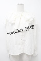 axes femme POETIQUE / 2wayオフショルブラウス  キナリ S-25-10-11-050-AX-BL-HR-ZS