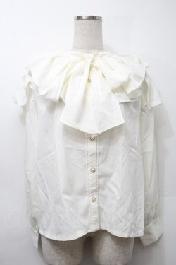 画像1: axes femme POETIQUE / 2wayオフショルブラウス  キナリ S-25-10-11-050-AX-BL-HR-ZS