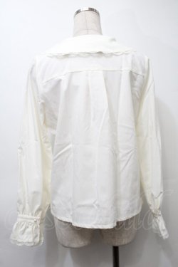 画像2: axes femme POETIQUE / フェイバリットカラーブラウス  アイボリー S-25-10-11-051-AX-BL-HR-ZS