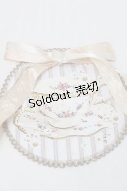 画像3: PINK HOUSE / ティーカップモチーフワッペン  ベージュ S-25-10-11-008-LO-ZA-AS-ZS