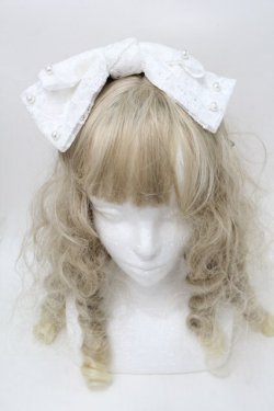 画像2: Angelic Pretty / Holy Lacy Dollカチューシャ  白 S-25-10-11-025-AP-AC-HR-ZS