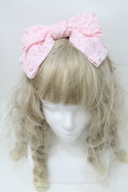 画像2: Angelic Pretty / Holy Lacy Dollカチューシャ  ピンク S-25-10-11-026-AP-AC-HR-ZS