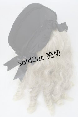 画像3: Innocent World / ハーフボンネットカチューシャ  黒 S-25-10-11-027-IW-AC-AS-ZS