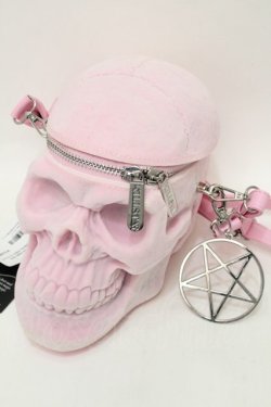 画像1: KILL STAR / Grave Digger Skull Handbag  ピンク S-25-10-11-032-SL-BG-HR-ZS