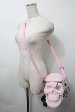画像2: KILL STAR / Grave Digger Skull Handbag  ピンク S-25-10-11-032-SL-BG-HR-ZS