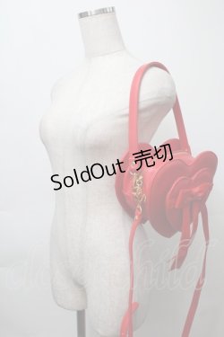 画像3: Angelic Pretty / Cross Heartショルダーバッグ  赤 S-25-10-11-035-AP-BG-HR-ZS