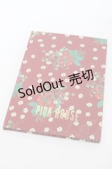 PINK HOUSE / ハードカバーノート   S-25-10-12-007-LO-ZA-AS-ZS