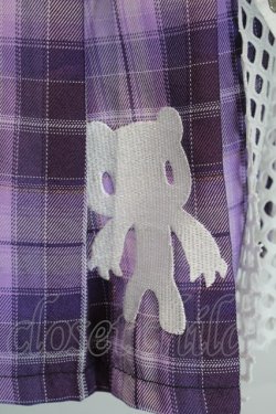 画像3: ACDC RAG / パステルグルーミーメッシュスカート  紫 S-25-10-12-055-PU-SK-AS-ZS