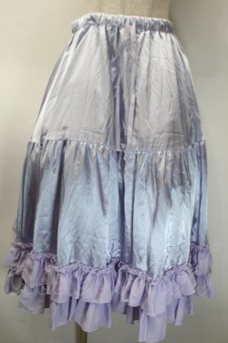 画像1: axes femme kawaii / ミディフリルペチスカート  ラベンダー S-25-10-12-056-AX-SK-HR-ZS