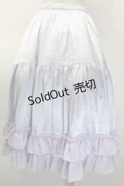 画像2: axes femme kawaii / ミディフリルペチスカート  ラベンダー S-25-10-12-056-AX-SK-HR-ZS