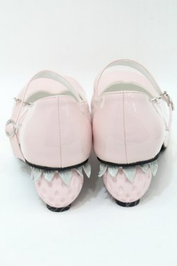 画像3: Dear My Love / いちごヒールロリータパンプス 25.5 ピンク S-25-10-12-010-EL-SH-HR-ZS