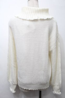 画像2: axes femme / 連ボタンオフタートルニット  キナリ S-25-10-12-013-AX-TO-HR-ZS