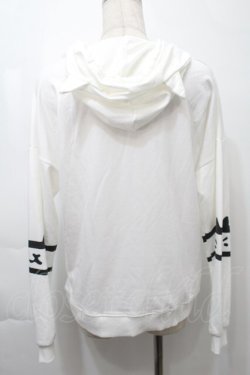 画像2: PUNK / フード付カットソー  白 S-25-10-12-014-PU-TO-AS-ZS