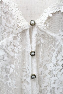 画像3: axes femme / レイヤード風デザインカーディガン  グレーｘ白 S-25-10-12-022-AX-TO-HR-ZS