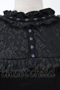 画像3: axes femme / はしごレーストップス  黒 S-25-10-12-028-AX-TO-HR-ZS