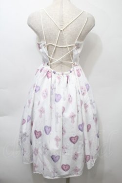 画像2: axes femme kawaii / ロージークロスジャンスカ  白 S-25-10-12-029-AX-OP-HR-ZS