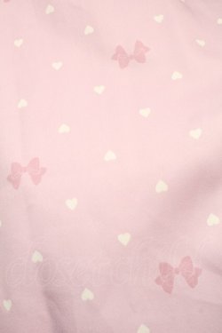 画像3: axes femme kawaii / ハートドット柄ジャンスカ  ピンク S-25-10-12-032-AX-OP-HR-ZS