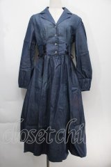 axes femme / デニムワンピース  インディゴ S-25-10-14-035-AX-OP-HR-ZS