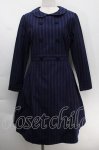 画像1: 【SALE】Fi.n.t / GIGIストライプワンピース  紺 S-25-10-14-036-CA-OP-HR-ZT333 (1)