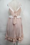 画像2: 【SALE】Princess Flower Garden / TT＊KRSフリルジャンパースカート L ピンク S-25-10-15-047-LO-TO-HR-ZT109 (2)