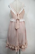 画像2: 【SALE】Princess Flower Garden / TT＊KRSフリルジャンパースカート L ピンク S-25-10-15-047-LO-TO-HR-ZT109 (2)