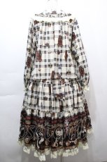 画像2: Angelic Pretty / British Bearブラウス＆ティアードスカート  アイボリー S-25-10-15-049-AP-OP-AS-ZS (2)