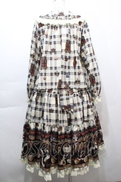 画像2: Angelic Pretty / British Bearブラウス＆ティアードスカート  アイボリー S-25-10-15-049-AP-OP-AS-ZS