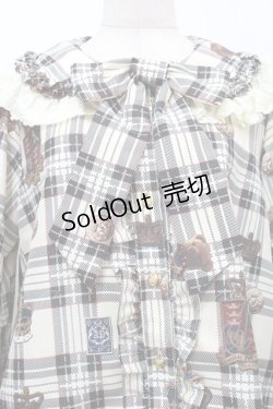 画像3: Angelic Pretty / British Bearブラウス＆ティアードスカート  アイボリー S-25-10-15-049-AP-OP-AS-ZS